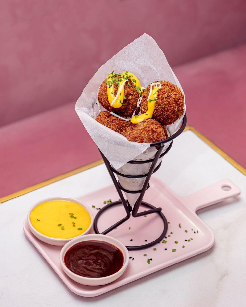 Croquette poulet et fromage