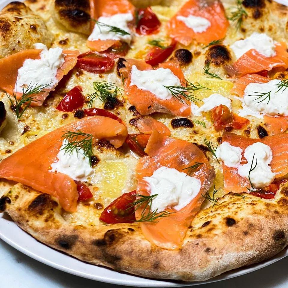 Pizza Saumon