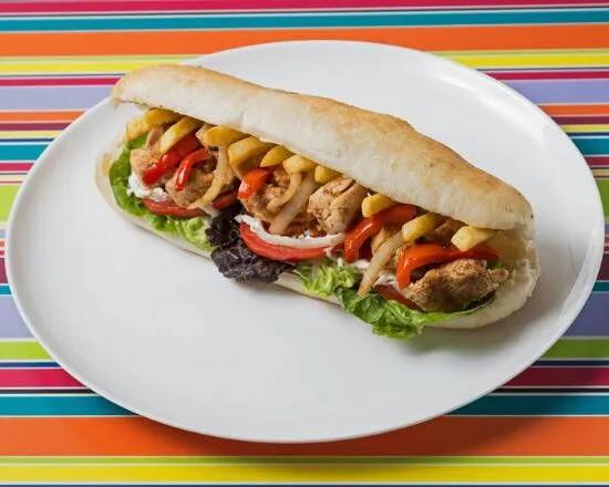 Sandwich Escalope Marinée