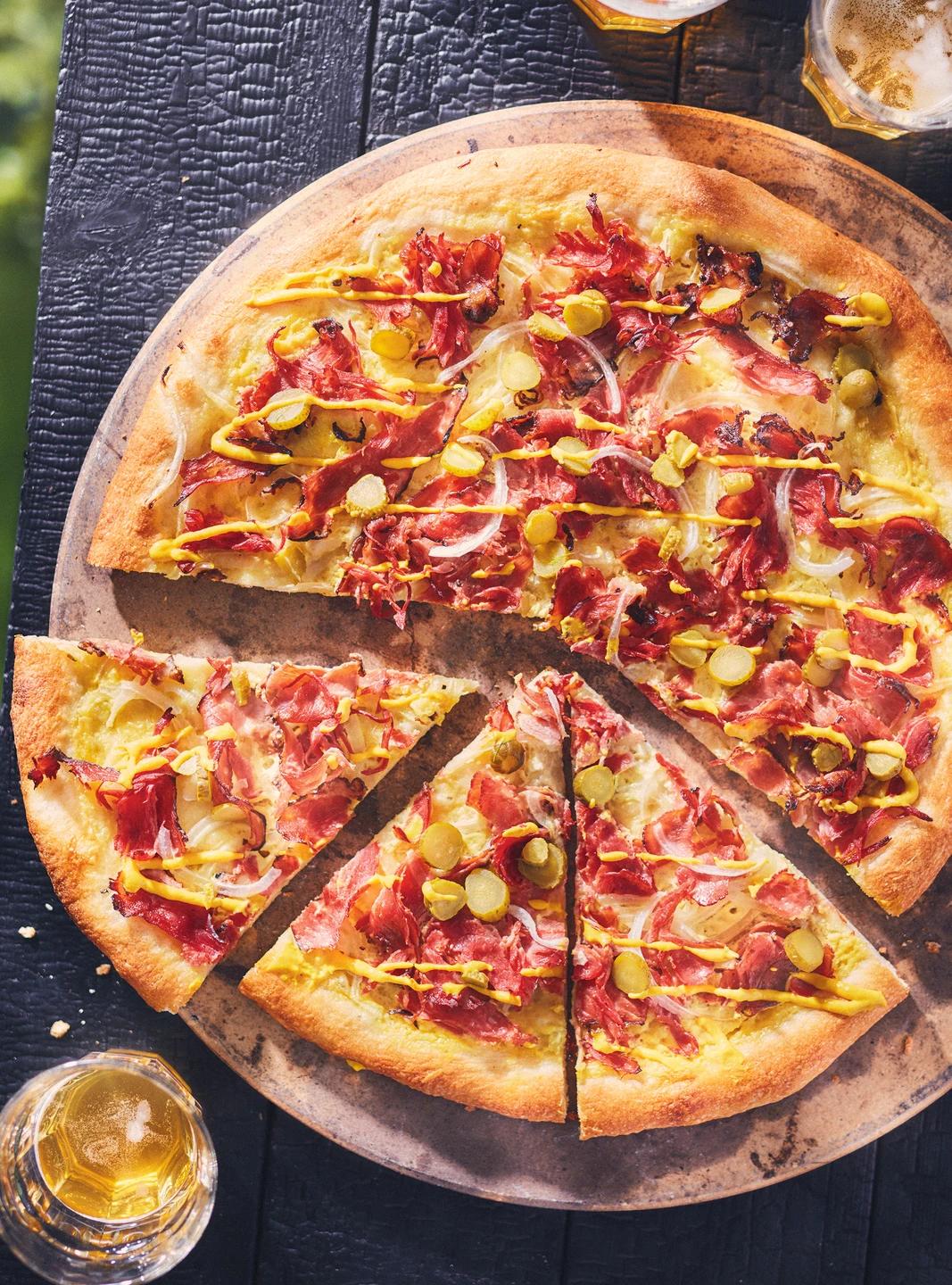 Pizza Viande Fumé