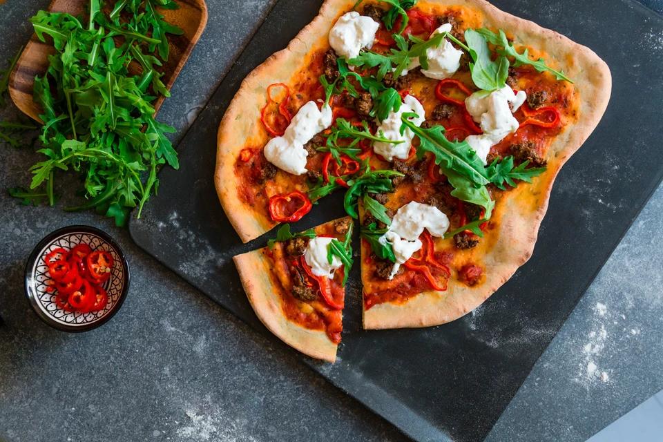 Pizza Merguez