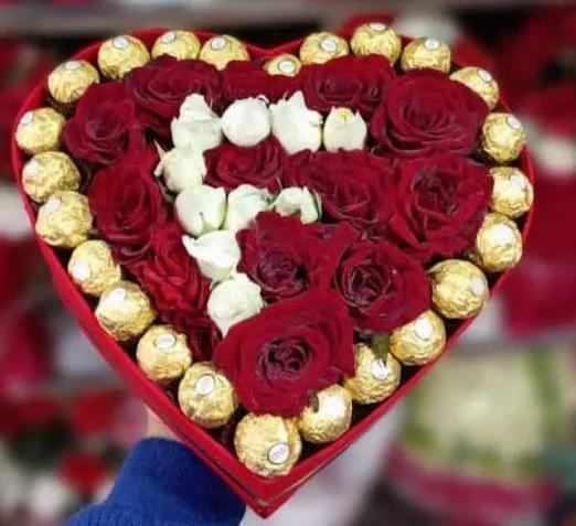 50 Fleurs Rouges+32 Ferero