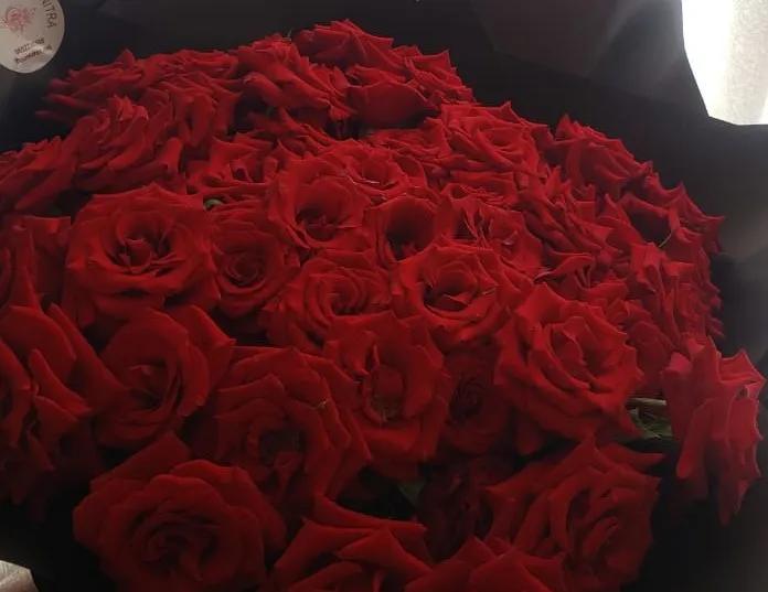 100 Fleurs Rouges