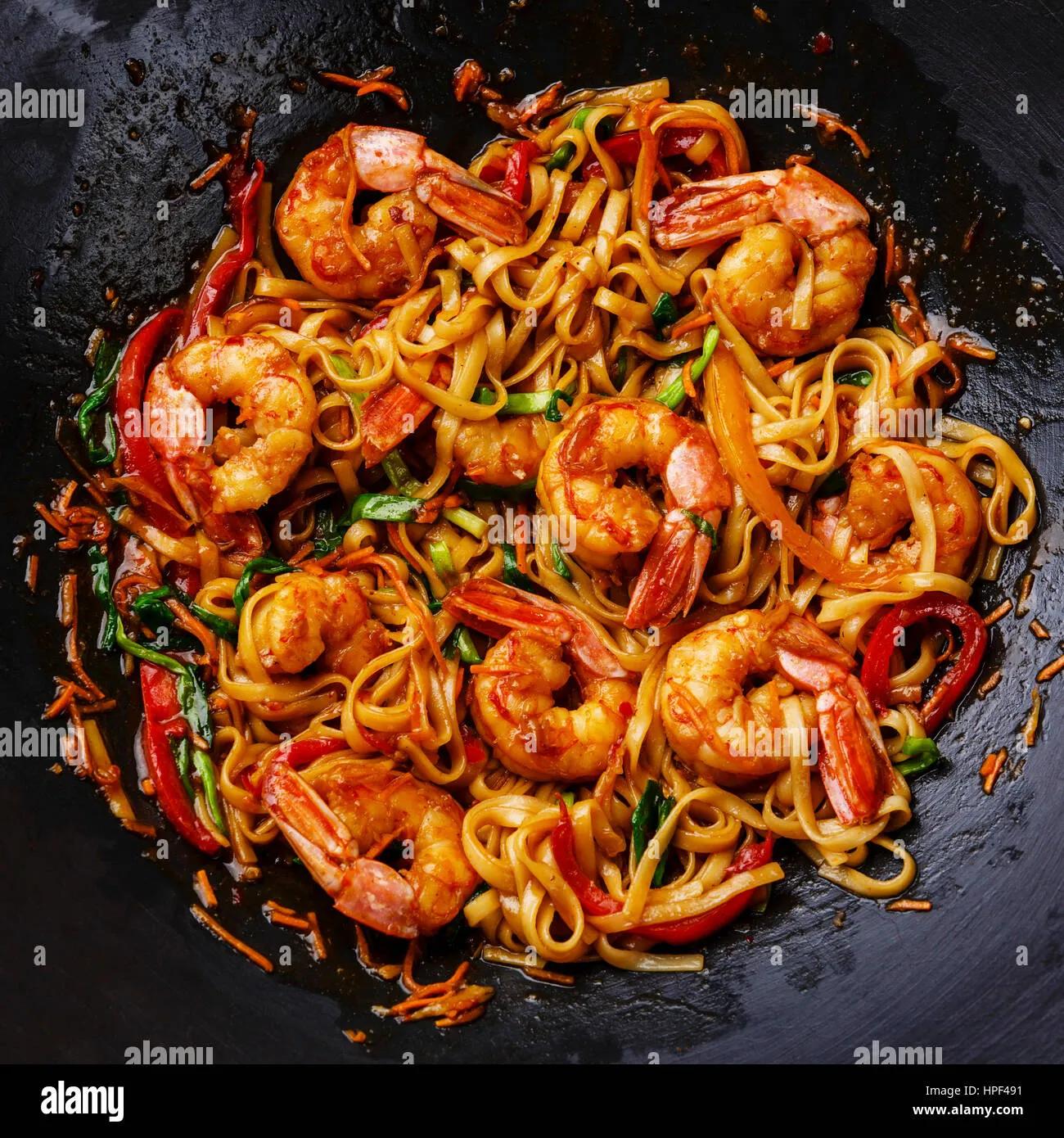 Wok Crevette