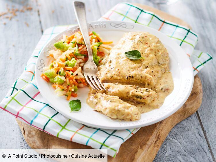 Plat Escalope aux Champigons
