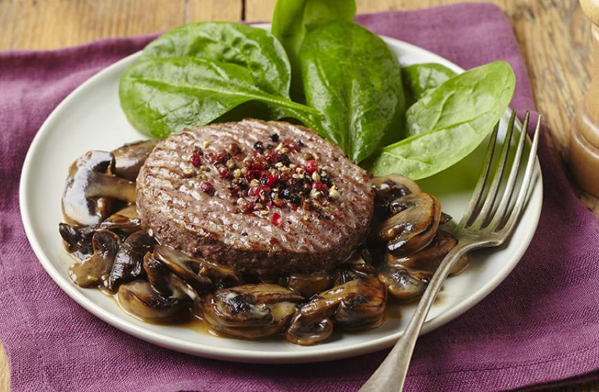 Plat Steak Garni