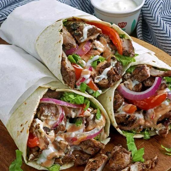 Sandwich Burrito