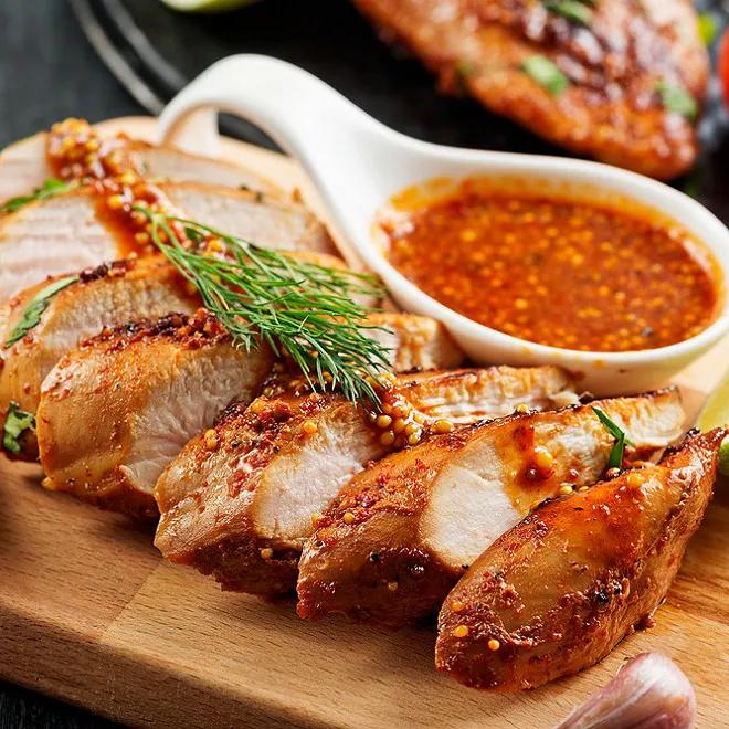 Plat Poulet Mariné
