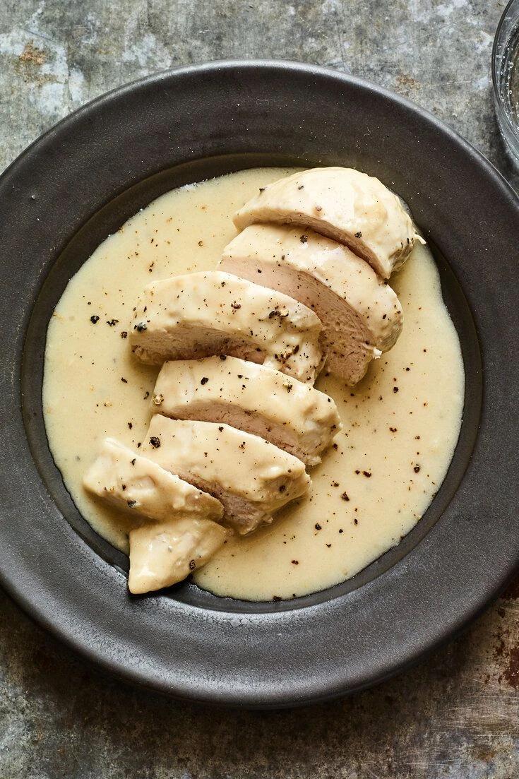 Plat Escalope à la Crème