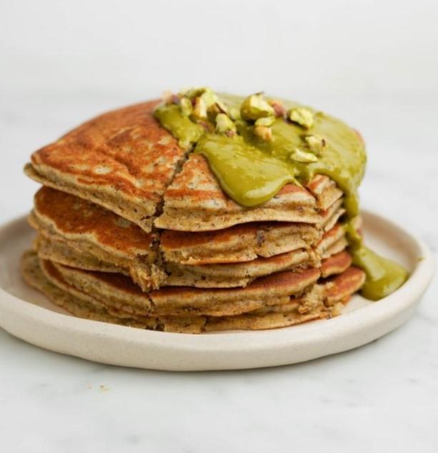 Pancake pistachio