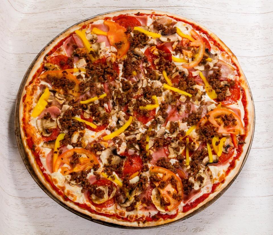 Pizza viande