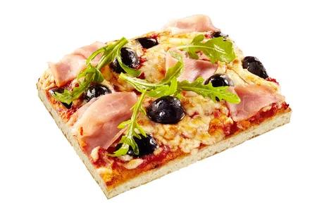 Pizza carré anchois - Tranche