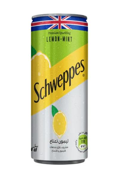 Schweppes Citron Menthe Canette
