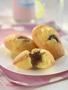 Madeleine fourré chocolat