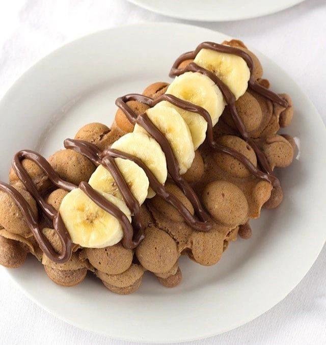 Bubble Waffle Choco Banane