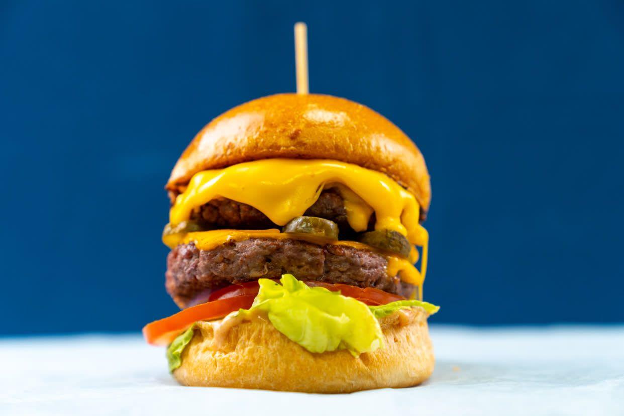 Menu Smash Double Cheeseburger