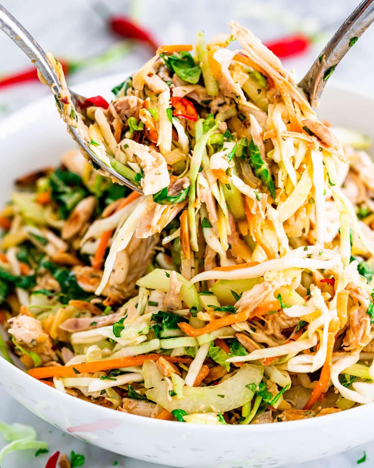 Thai chiken salad