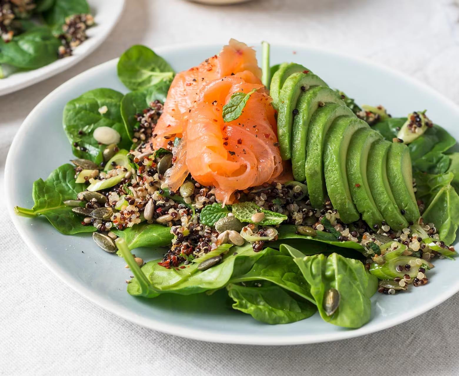 Wakame saumon avocat