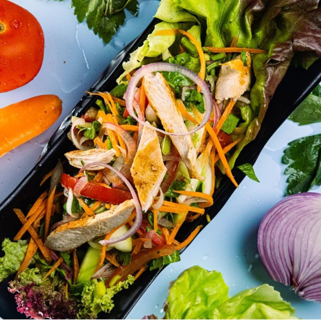 Thai chicken salad