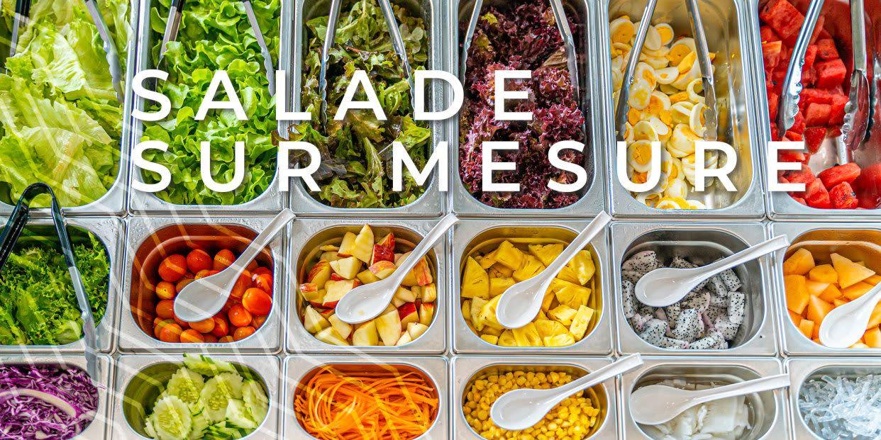 Composez votre salade