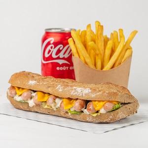 Menu Sandwich Chicken sausage