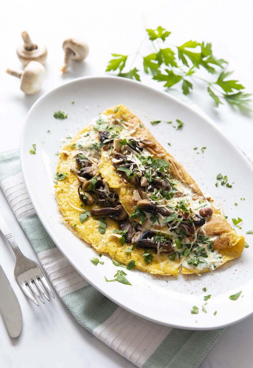 Omelette Au Champignons