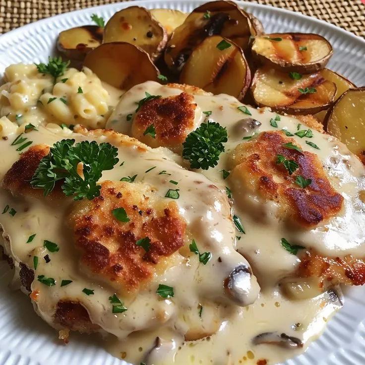 Plat Escalope à la Crème