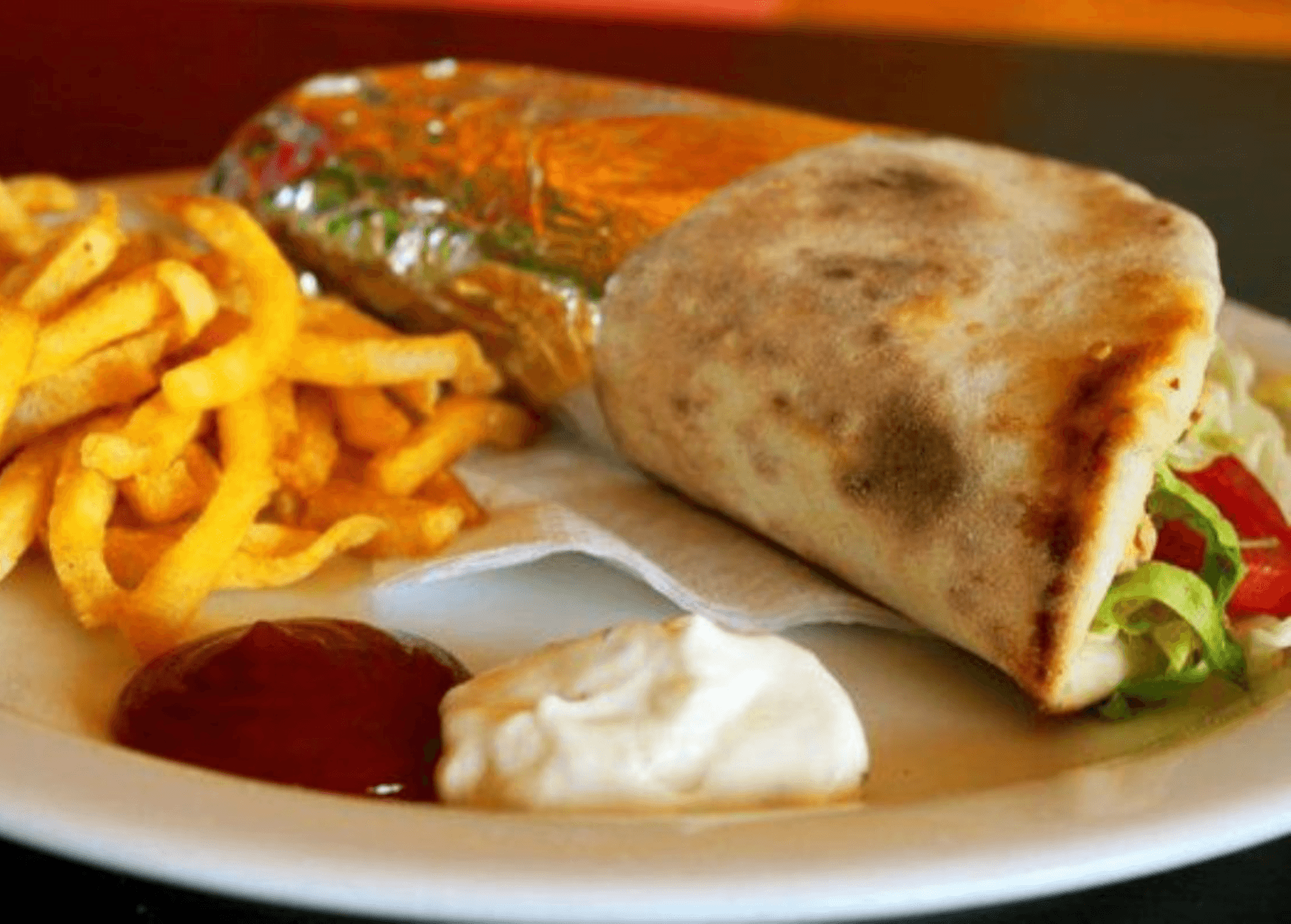 Makloub Escalope Panée