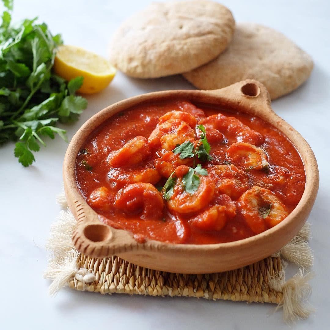 Tajine Crevettes aux Œufs