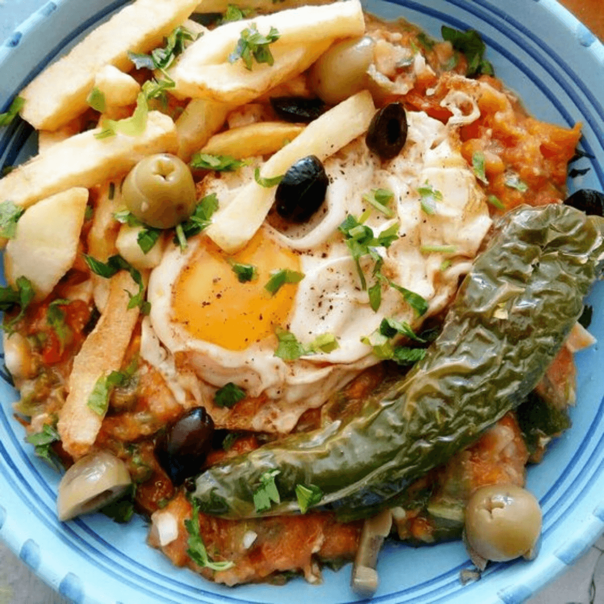 Plat Kafteji Escalope