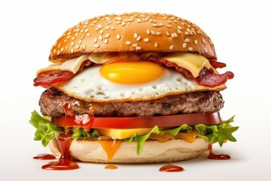 Hamburger Egg Cheese