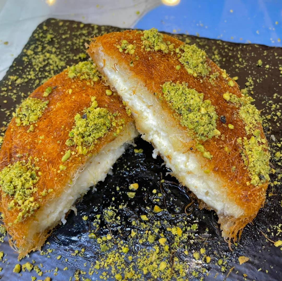 كنافة بالقشطة العربية