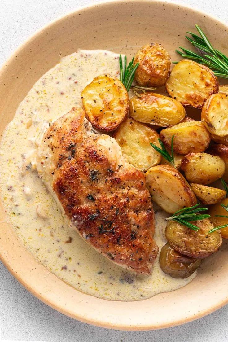 Cream Escalope Dish