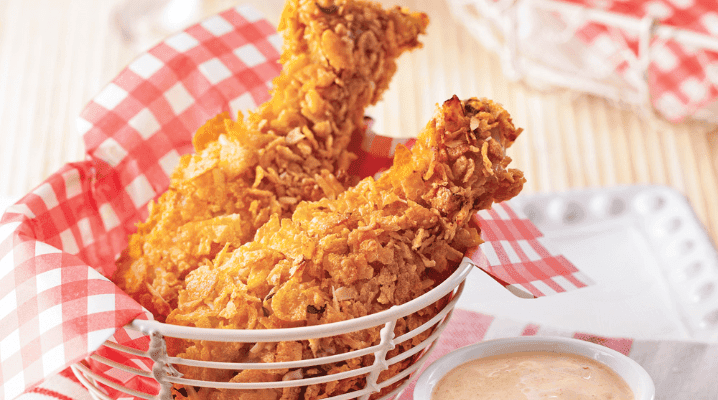 Quatre pilons crispy