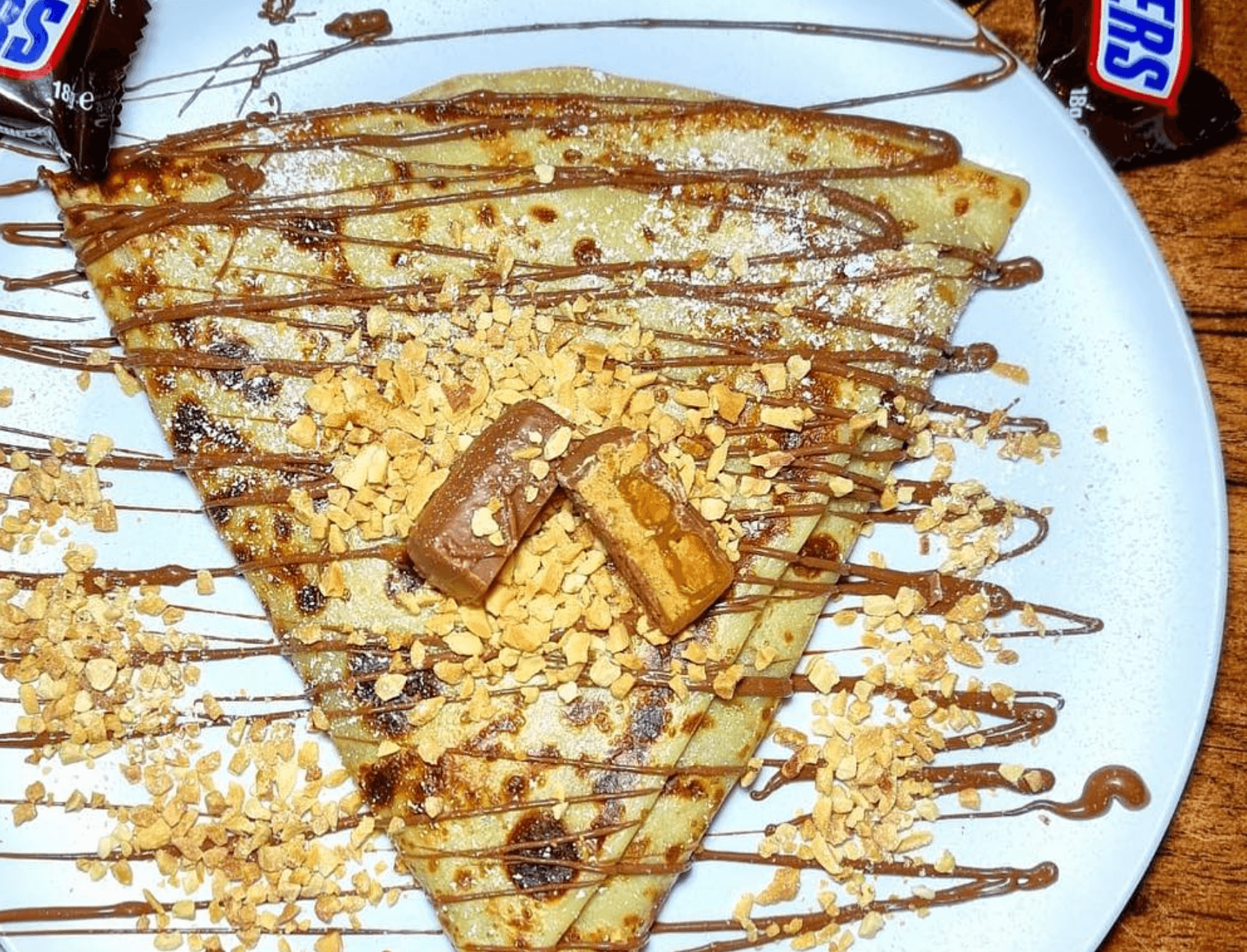 Crêpe Snickers
