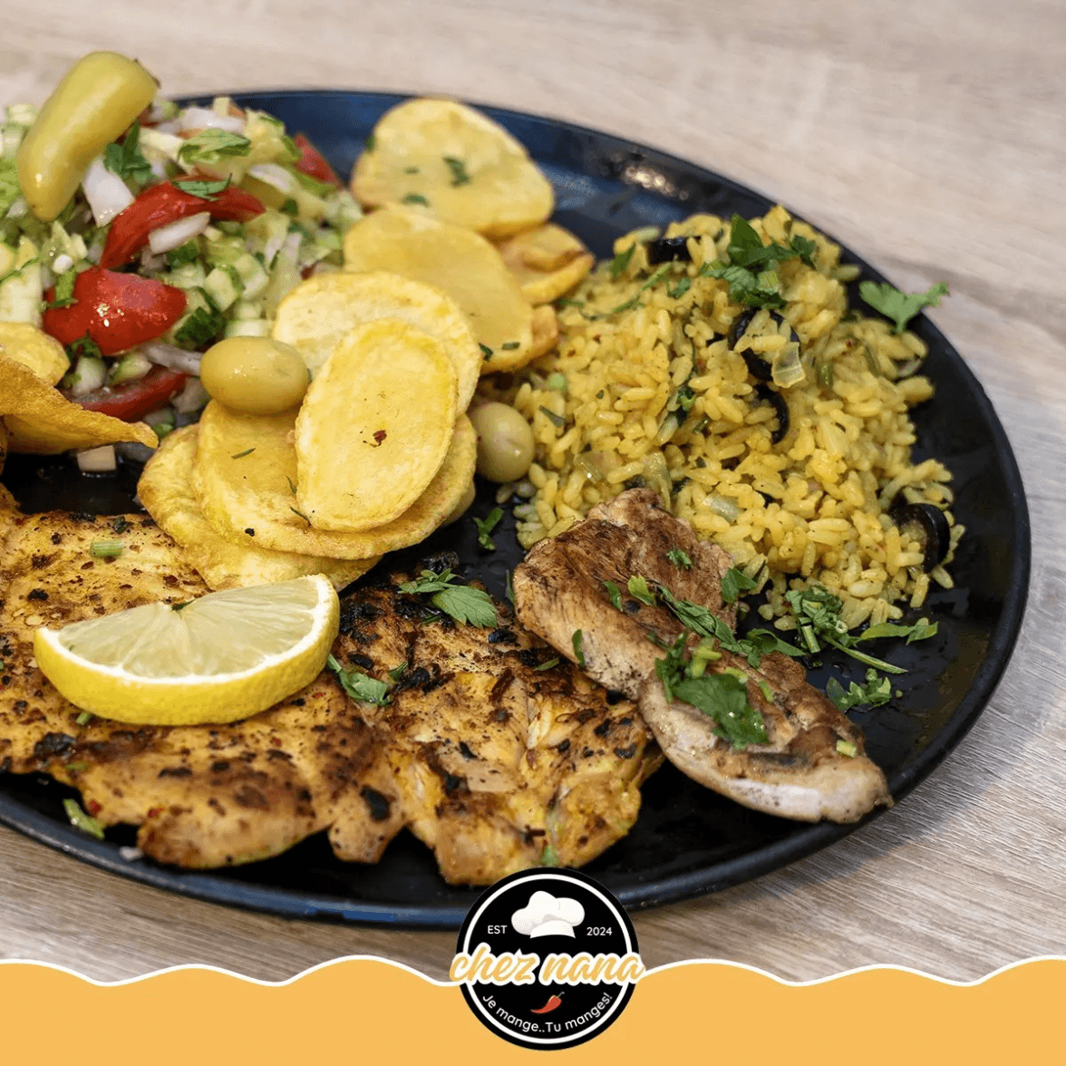 Plat Escalope Grillée