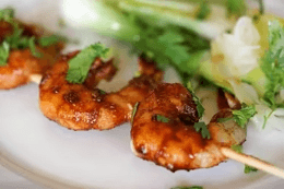 Brochettes De Gambas