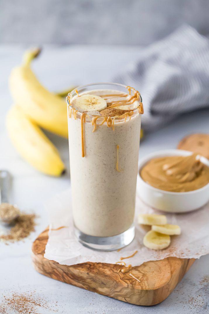 Smoothie à la banane & aux Brownies