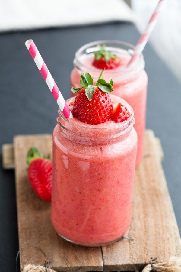 Smoothie à la Fraise