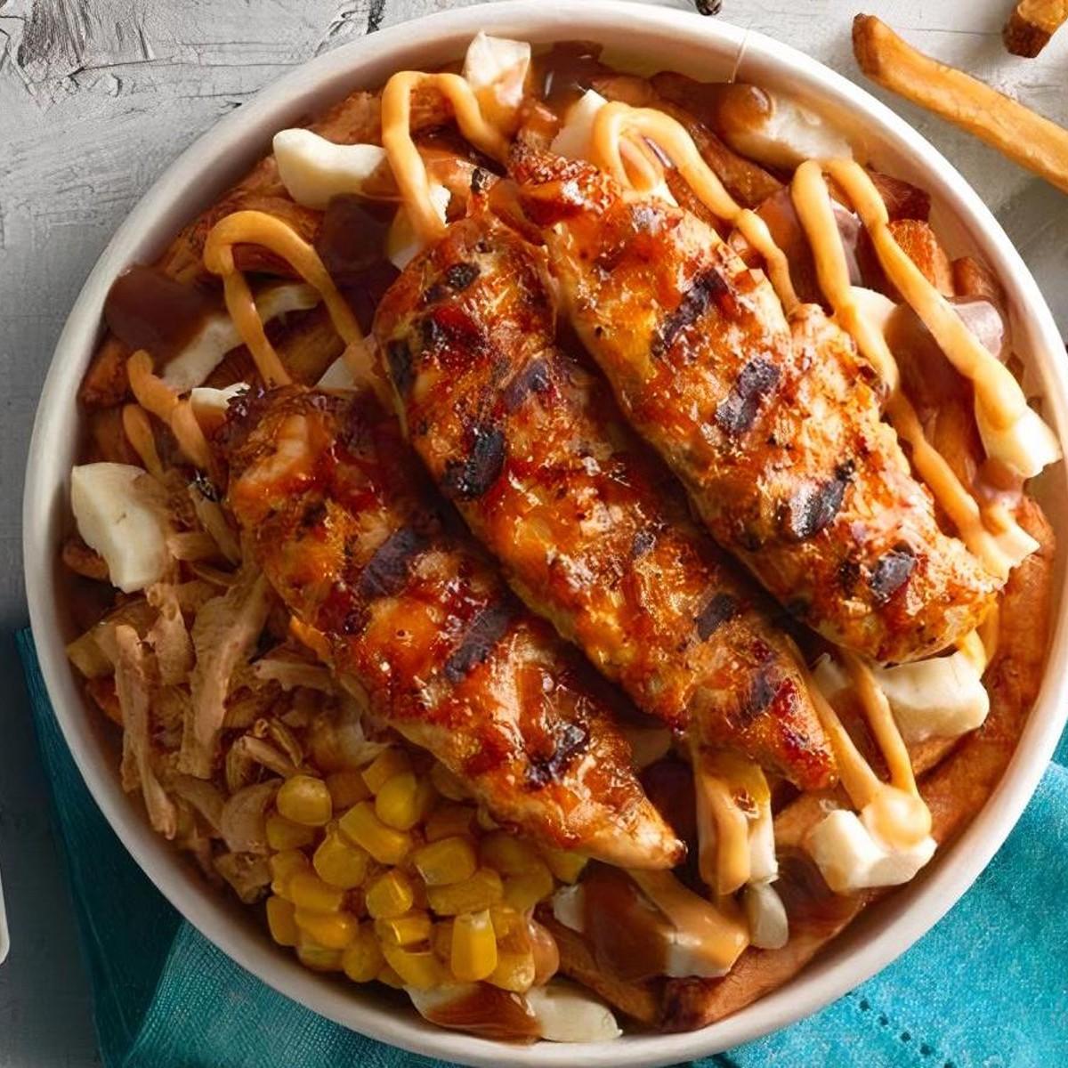 Poutine Poulet 03 fromages