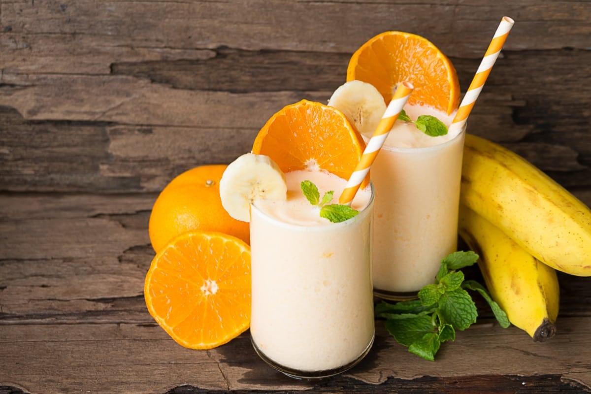 Jus De Banane A L'orange