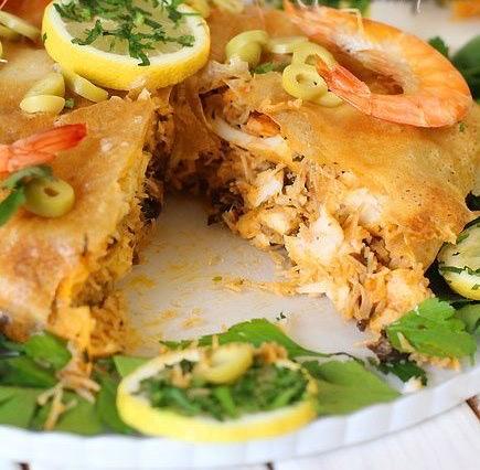 Pastilla Aux Fruits De Mer