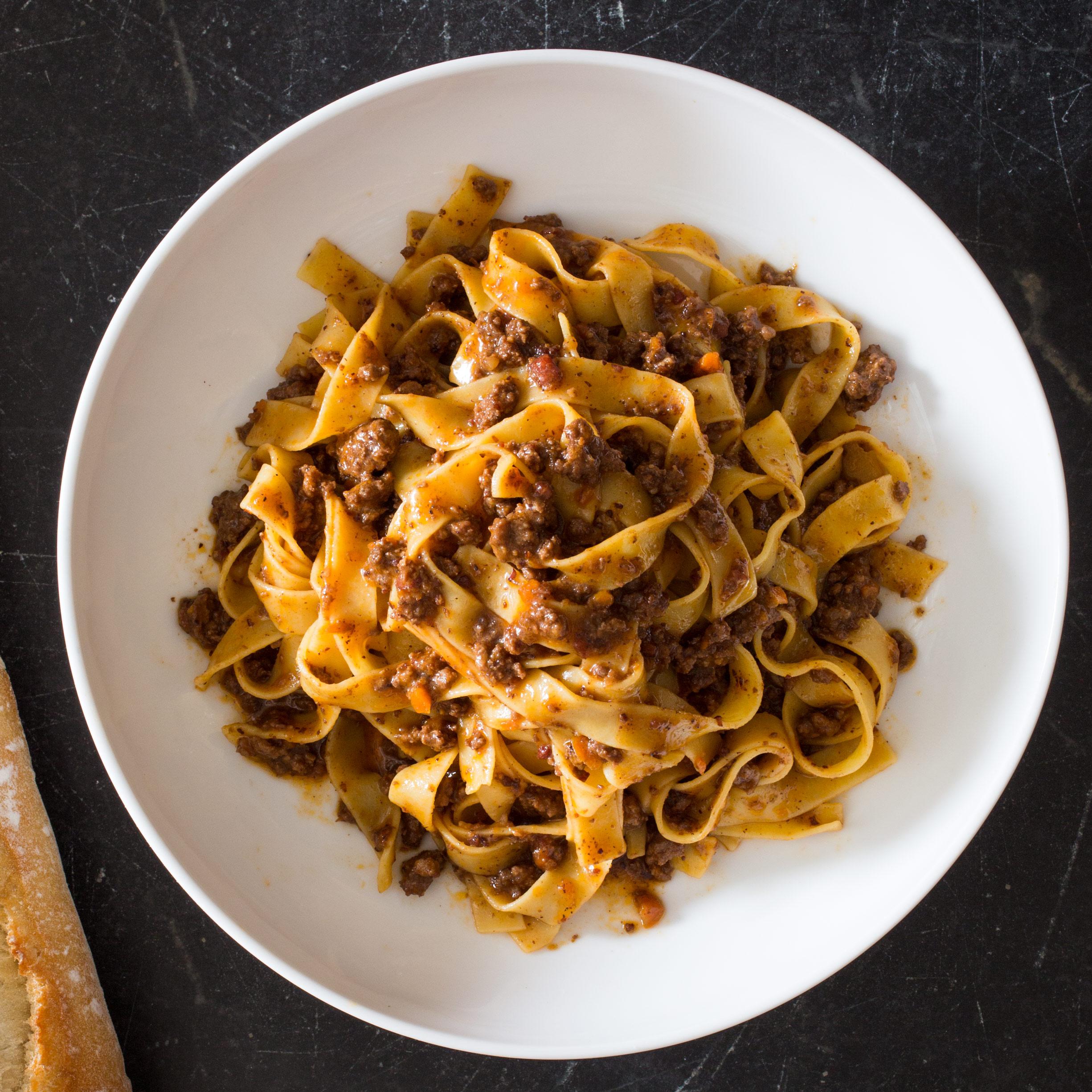 Tagliatelli Bolognaise