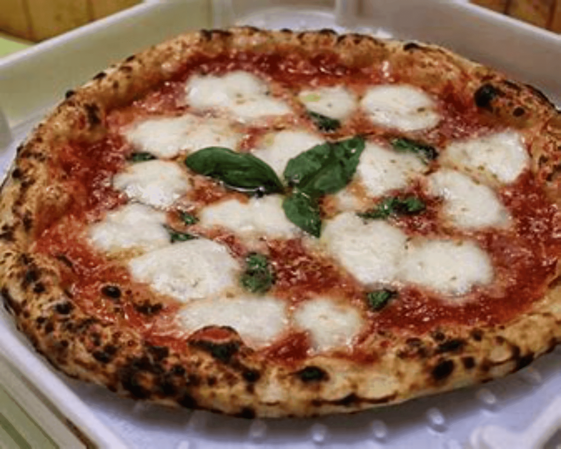Pizza Margharita.