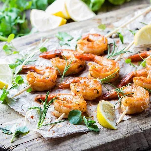 Brochettes De Crevette