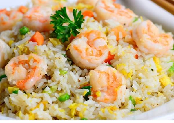 Riz Cantonnais Crevettes