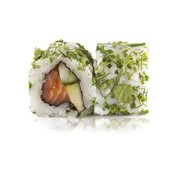 Green Rolls Saumon 8Pcs