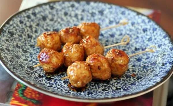 Brochettes Boulettes De Poulet