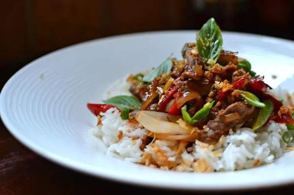 Wok Bœuf Basilic