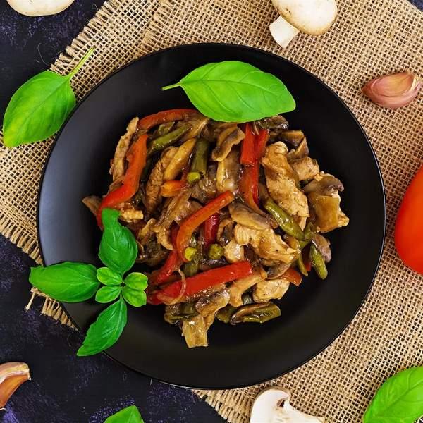 Wok Poulet Gingembre